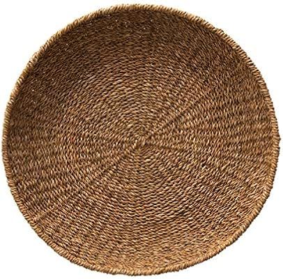 Creative Co-op Hand-Woven Decorative Seagrass Tray, Natural | Amazon (US)