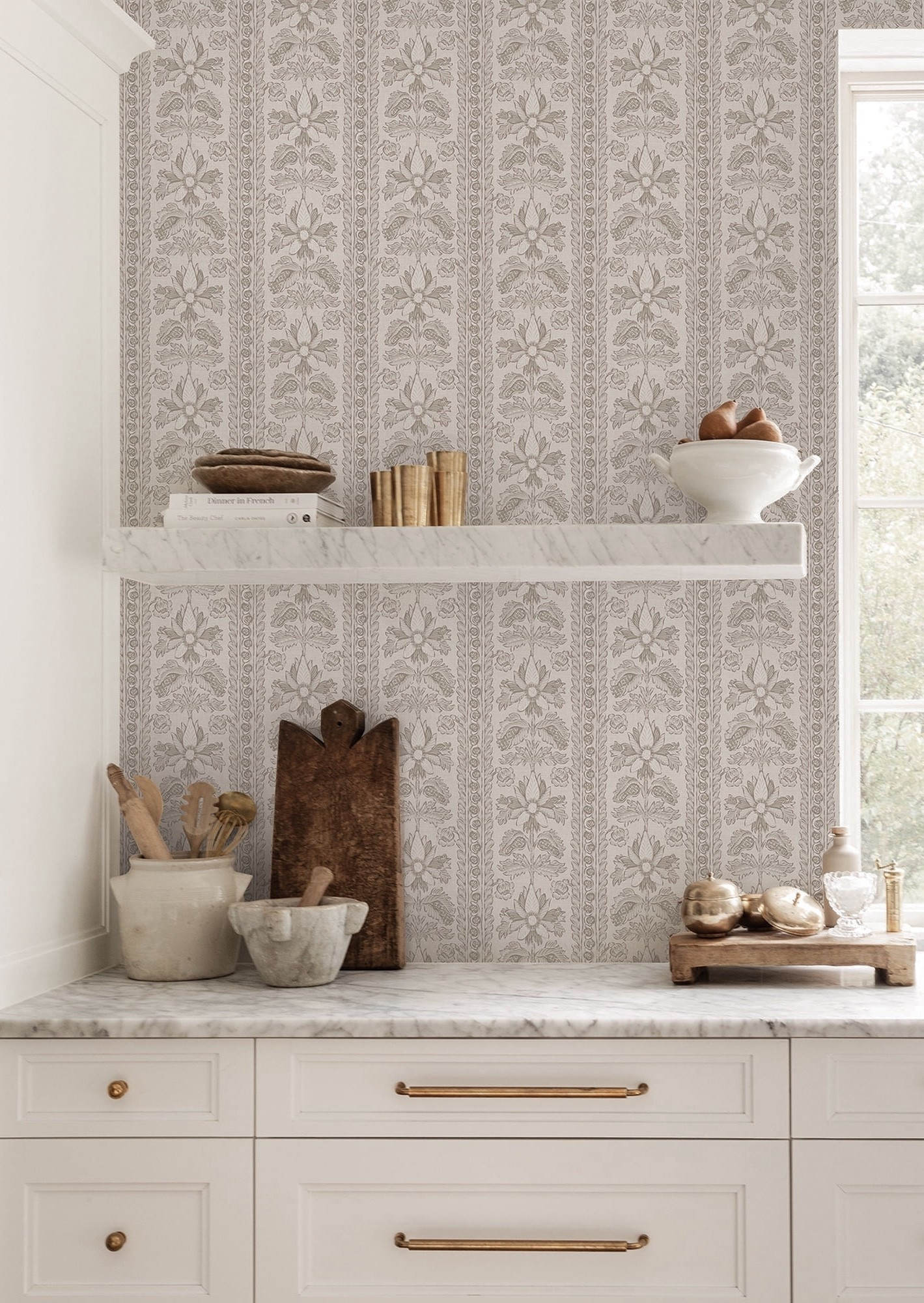 McGee and Co look for less! Peel and stick wallpaper from Walmart! 

#LTKHome