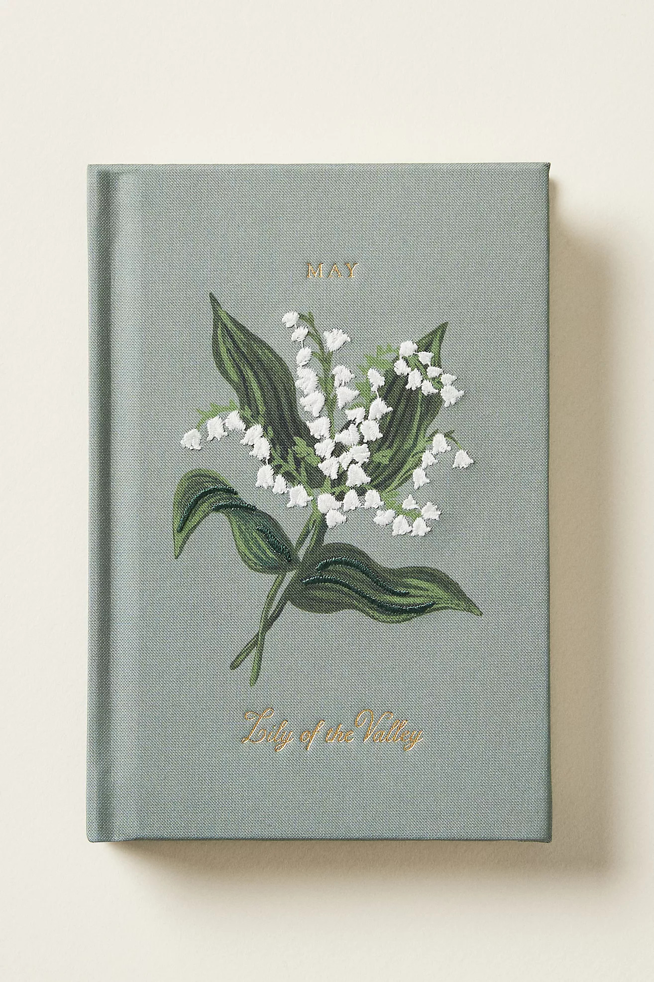 Rifle Paper Co. Birth Month Embroidered Mini Hardcover Journal | Anthropologie (US)