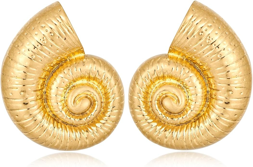 Gold Stud Earrings For Women Gold And Silver Lightweight Hypoallergenic Earrings Angel Wing State... | Amazon (US)