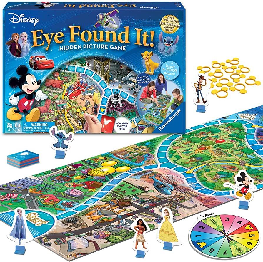 Ravensburger World of Disney Eye Found It Board Game for Boys and Girls Ages 4 and Up - A Fun Fam... | Amazon (US)