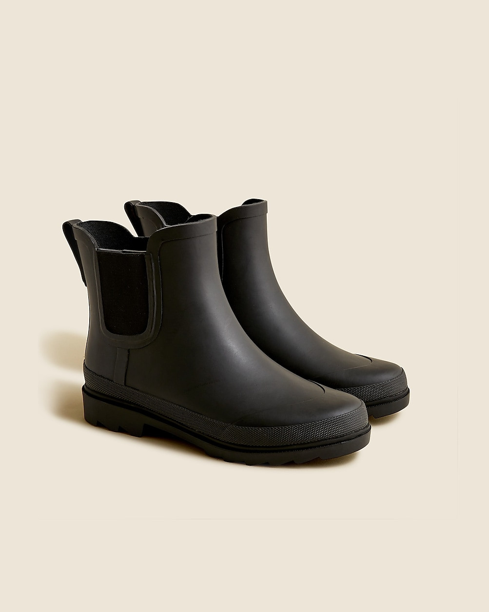 Short lug-sole rain boots | J. Crew US