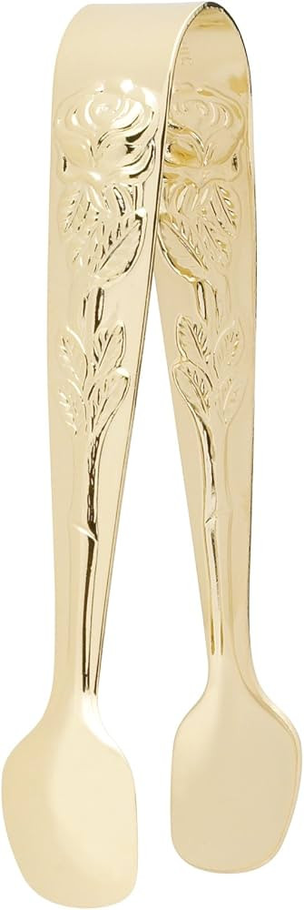 Fino Rose Sugar Tong, Gold-Plated Japanese Stainless Steel | Amazon (US)