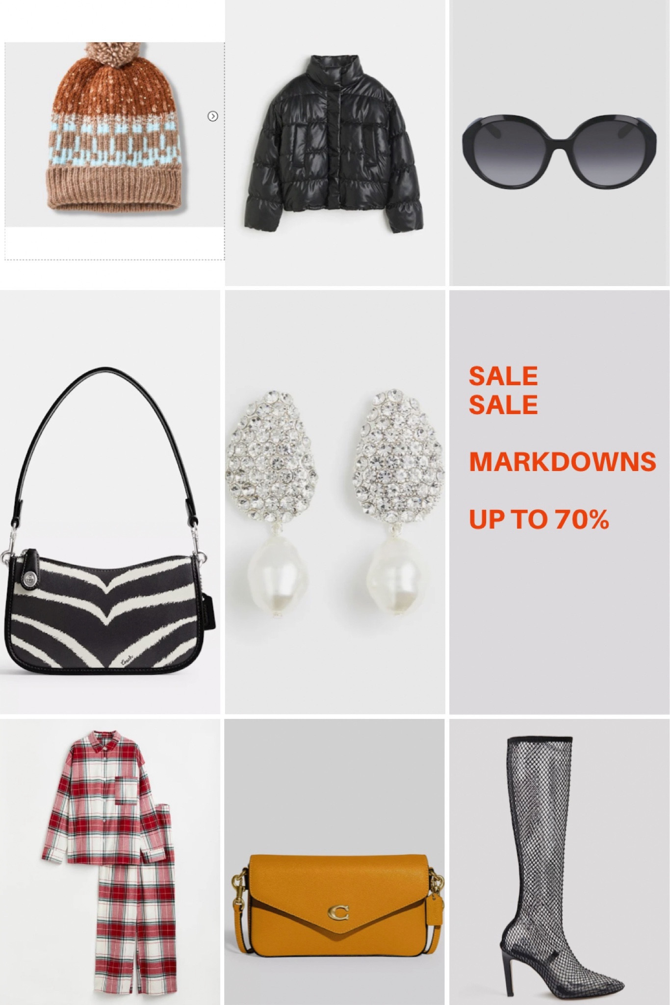 New Sale Markdowns up to 70%. Items are selling fast.  

#LTKfindsunder100 #LTKitbag #LTKsalealert