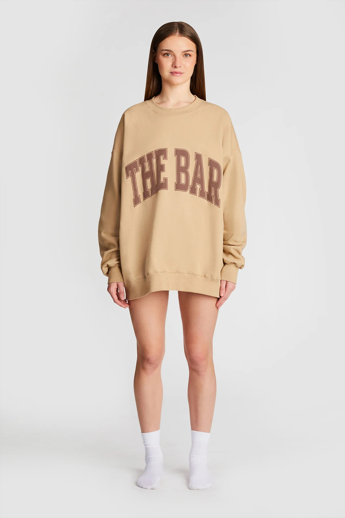 VARSITY SWEATSHIRT CHOCOLATE CHIP | The Bar