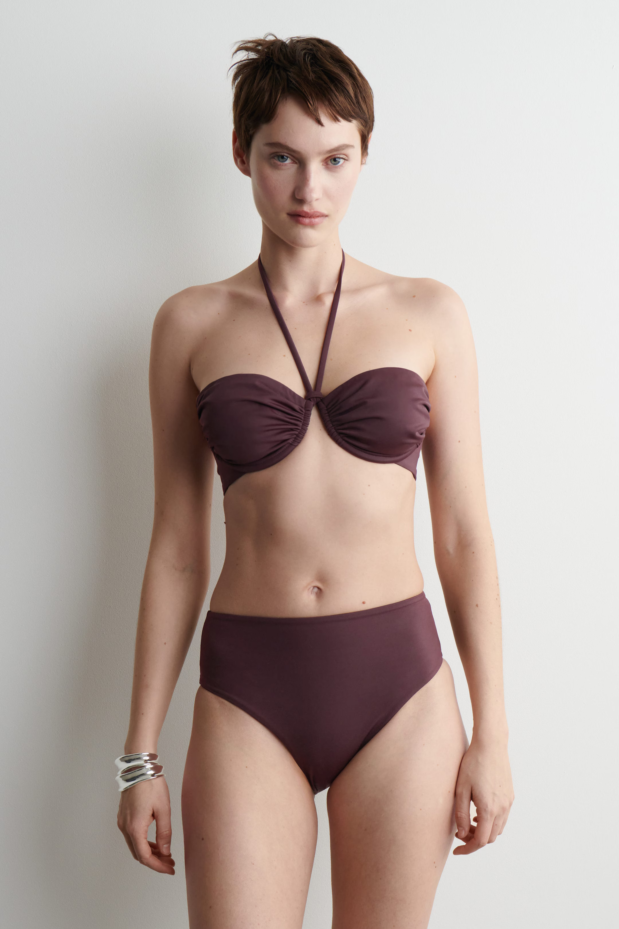 BAS BIKINI TAILLE HAUTE - BORDEAUX | COS | COS (EU)