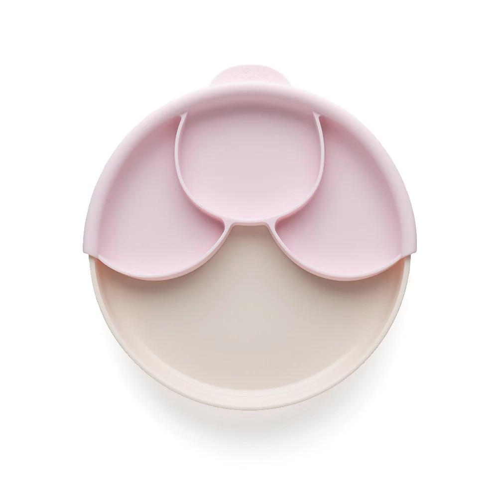 Healthy Meal: Plant-Based Plate For All Feeding Stages - Cotton Candy + Vanilla | Miniware | Miniware