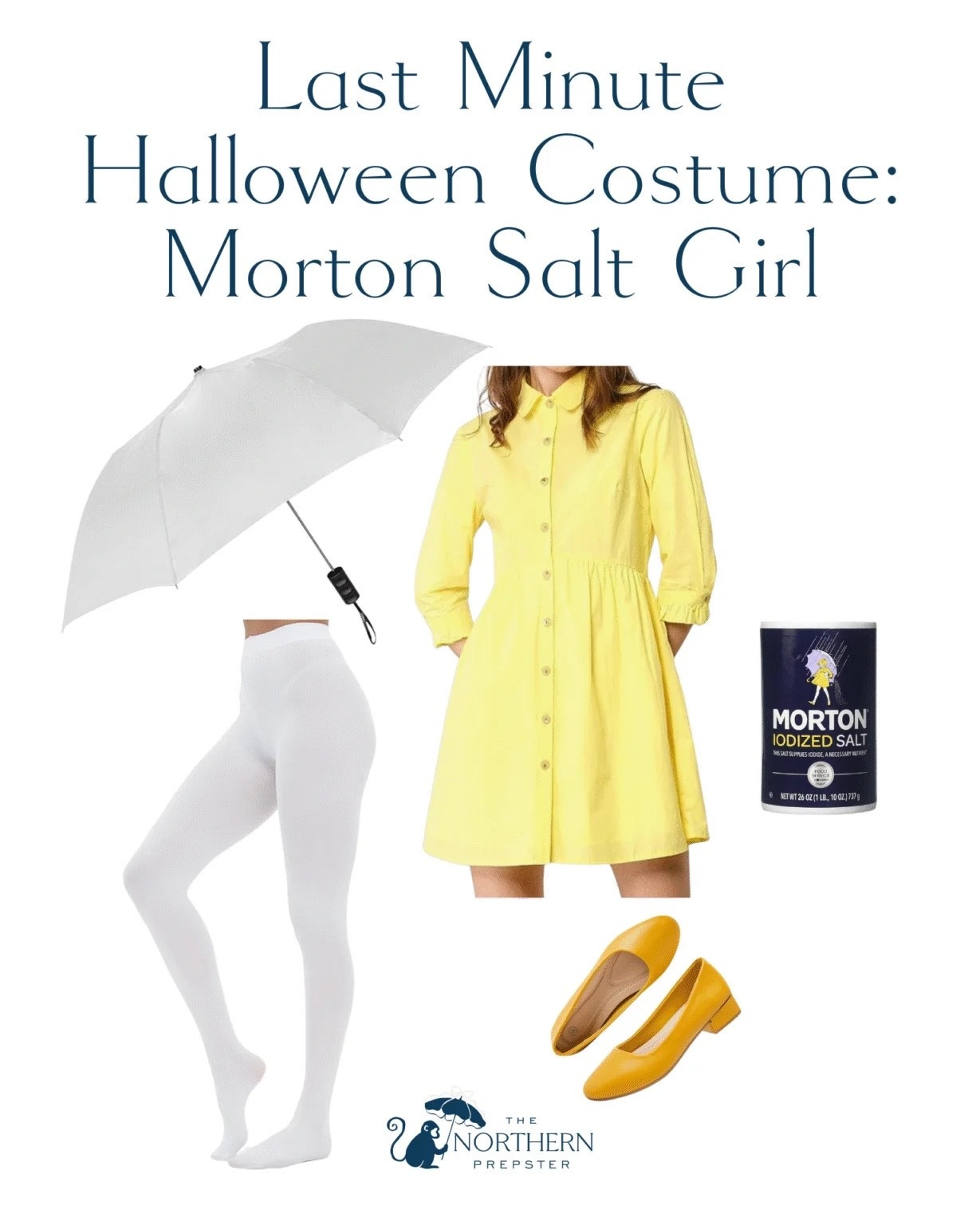 Last Minute Halloween Costume: Morton Salt Girl!

#LTKParties #LTKHalloween #LTKHome