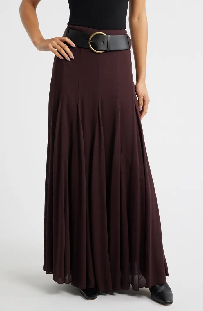 MANGO Belted Skirt | Nordstrom | Nordstrom