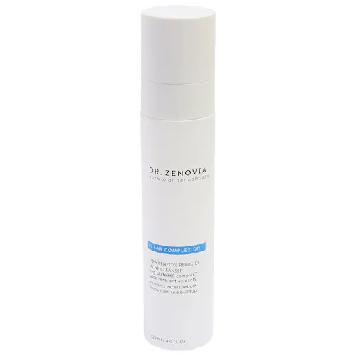 10% Benzoyl Peroxide Acne Cleanser - Dr. Zenovia Skincare | Sephora | Sephora (US)