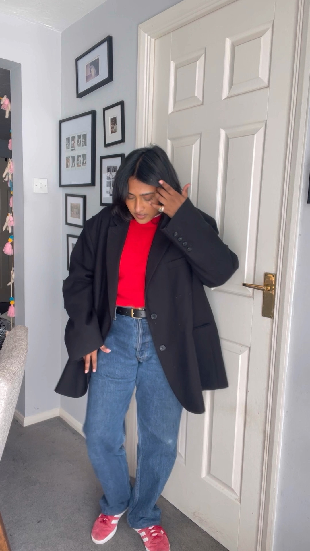 Red autumn outfit 

#LTKeurope #LTKstyletip #LTKmidsize