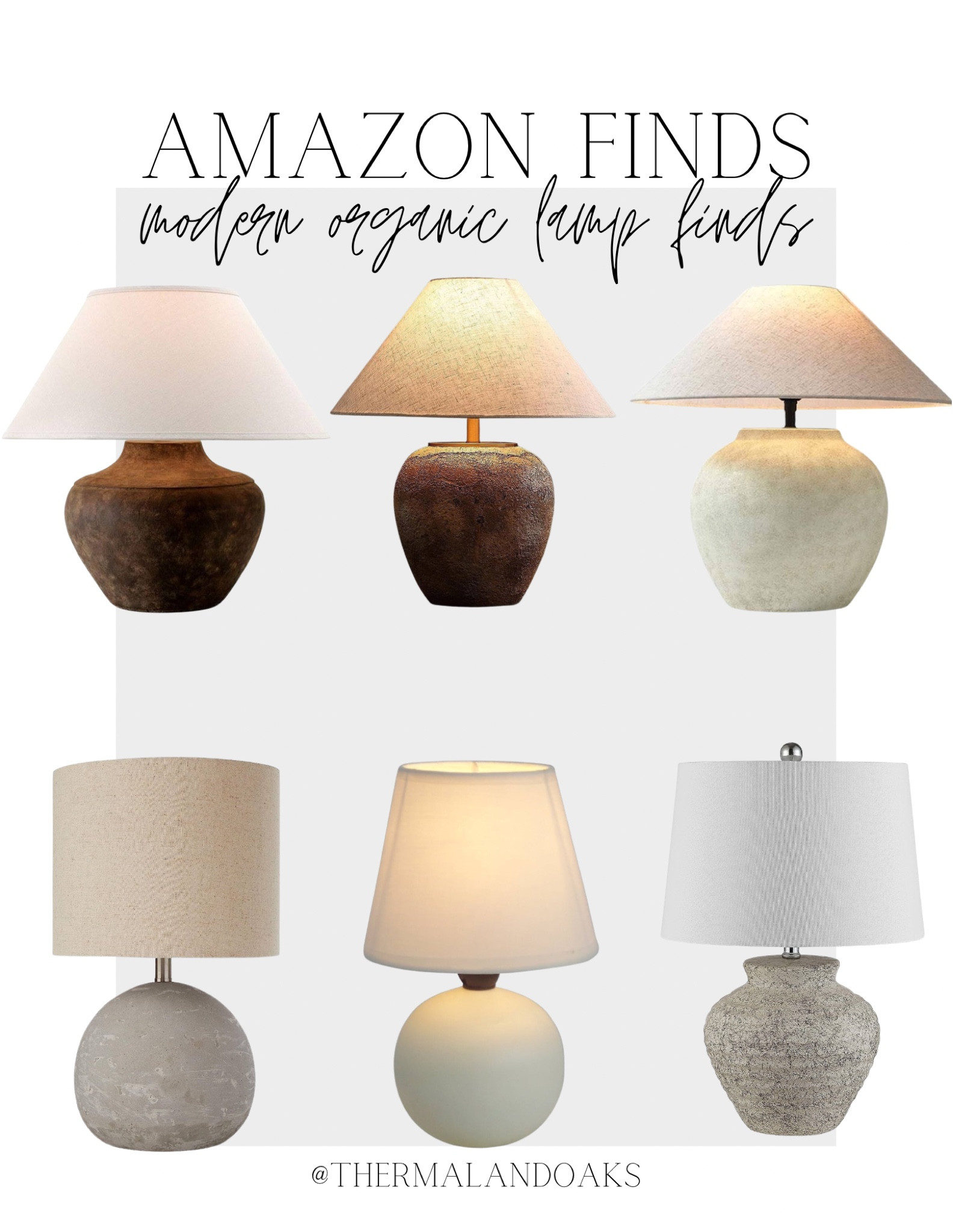 Modern organic lamp finds. Budget friendly furniture finds. For every budget. Organic modern, cottage chic, homestead. Amazon home finds, modern farmhouse style, budget decor, splurge or save favorites, non toxic sustainable home finds.

#LTKFind #LTKhome #LTKstyletip