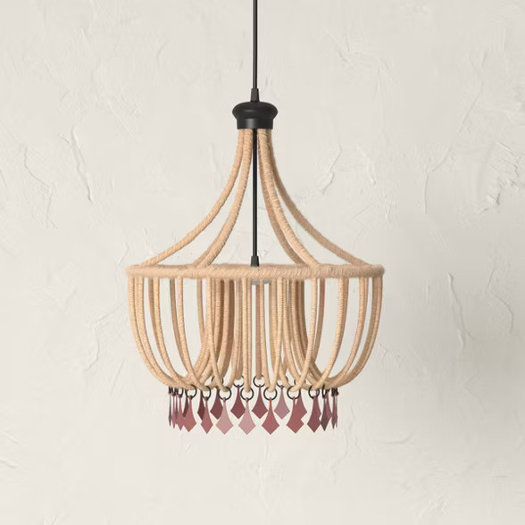 Pendant LED Outdoor Ceiling Light - Light Brown - Opalhouse™ designed with Jungalow™ | Target