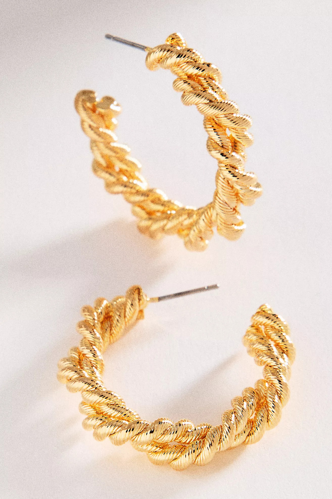 Petite Nautical Hoop Earrings | Anthropologie (US)