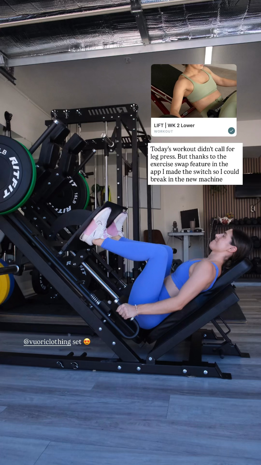 The colour of this Vuori set 😍 wearing a size small in both 

#LTKActive