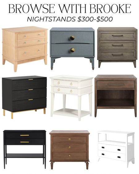 Browse with me! I did a round up of nightstands for every budget. This mix is all between  $300- $500 from a mix of retailers 👏🏼

Nightstands, budget friendly nightstand, under 500 nightstand, bedroom furniture, neutral nightstand, modern nightstand, traditional bedroom, modern bedroom, guest room, primary bedroom, white nightstand, wooden nightstand, black nightstand, Amazon, Amazon home, wayfair, z gallerie, west elm

#LTKhome #LTKstyletip #LTKsalealert
