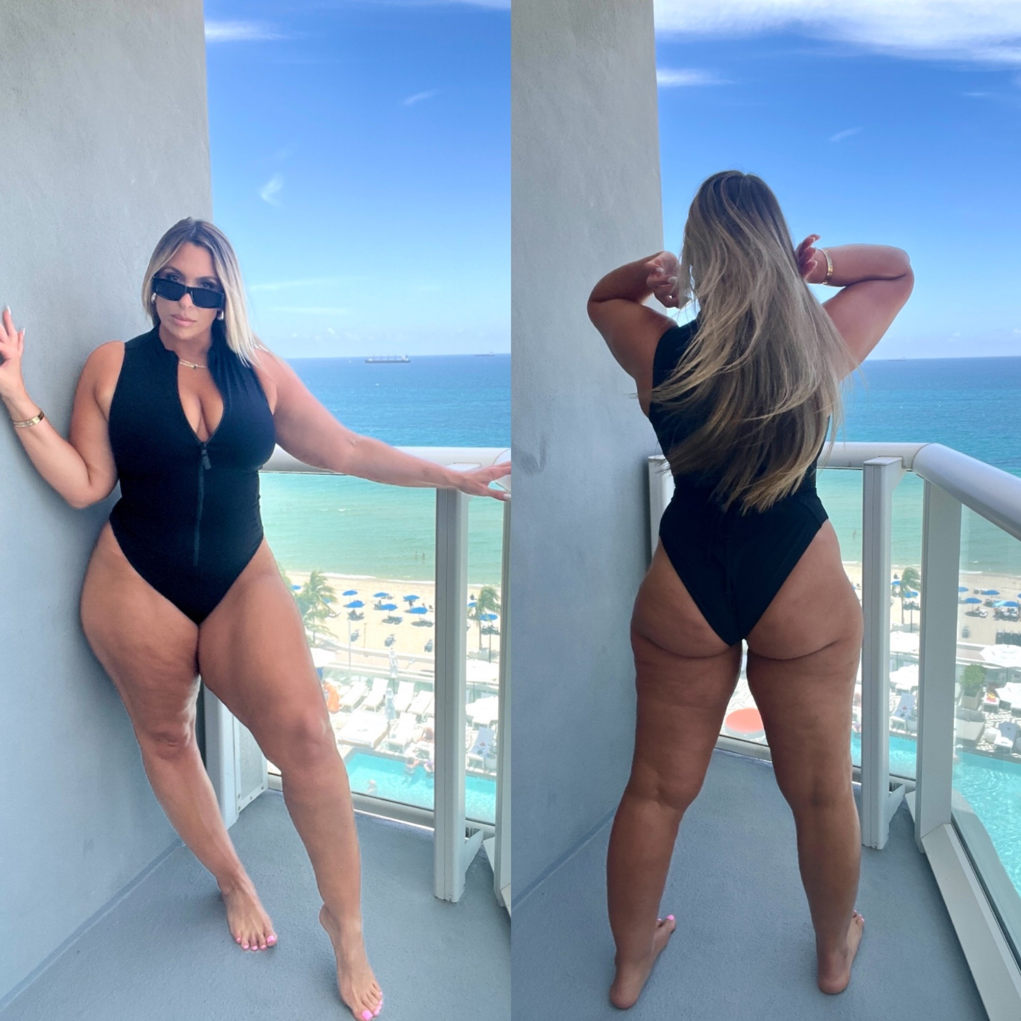 
midsize swim. this is the best swimsuit. The compression fabric is so comfortable and holds you in. There’s a corset in the back that pulls your waist in!
 
please note this swim swimsuit comes in high cut and regular cut leg. I linked both I am in a size XL reg/long hi cut leg

black pants size XL 





#LTKMidsize #LTKStyleTip #LTKSwim #LTKStyleTip #LTKMidsize #LTKSwim

#LTKSaleAlert #LTKSummerEdit #LTKMidsize 

#LTKootd #LTKgrwm #LTKMidsize

#LTKSwim