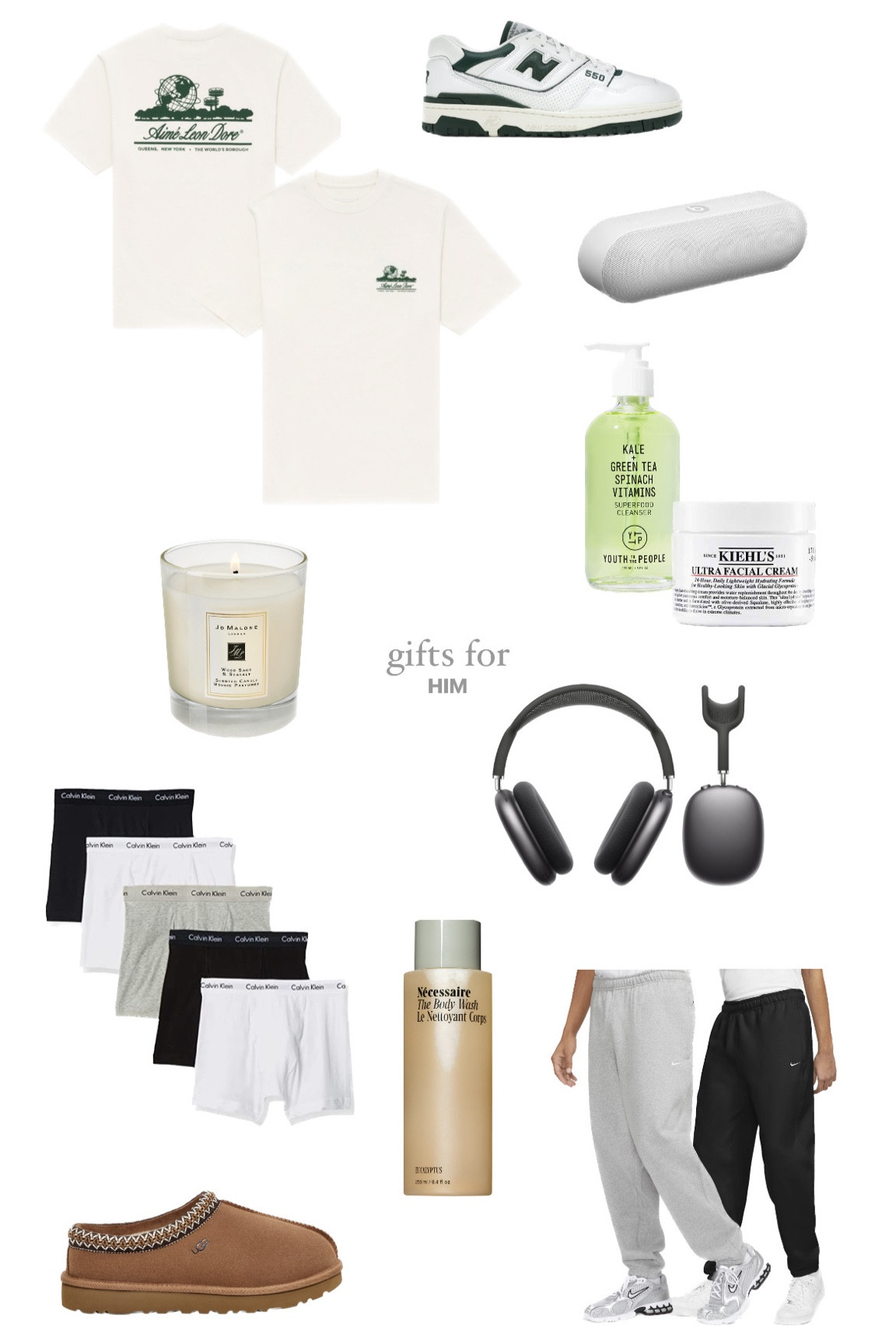 gift guide, men’s gifts, male giftguide, boyfriend, husband, holiday, wishlist, gift ideas, inspo, nike, aime leon dore, uggs, new balance

#LTKmens #LTKGiftGuide #LTKHoliday