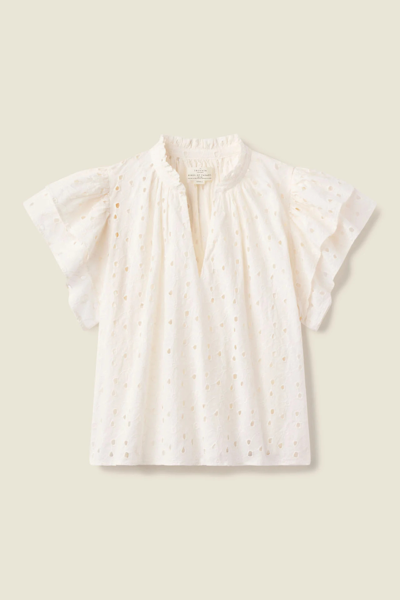 Clover Blouse Daisy Eyelet | TROVATA