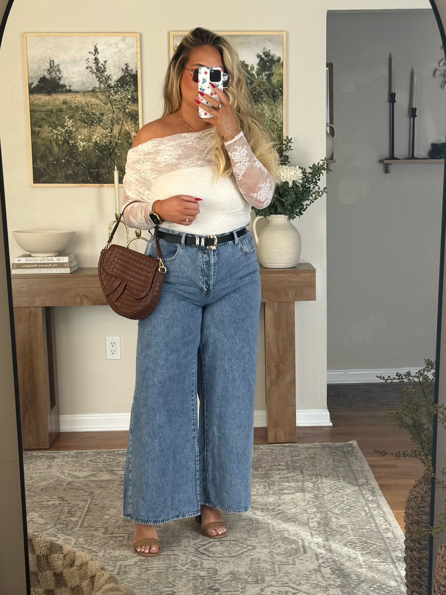 XL TOP (no bra needed, double lined)
17 JEANS
Shoes are old from dolce vita (linked similiar)
Bag is from Marshall’s (linked similiar)

Outfit is perfect for spring, especially if you’re an upcoming bride would be so cute! Comes in tons of colors too 

#spring #lace #abercrombie #target #dolcevita #marshalls #jeans 


#LTKFindsUnder50 #LTKStyleTip #LTKPlusSize