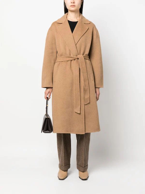 Polo Ralph Lauren belted-waist Wrap Coat - Farfetch | Farfetch Global