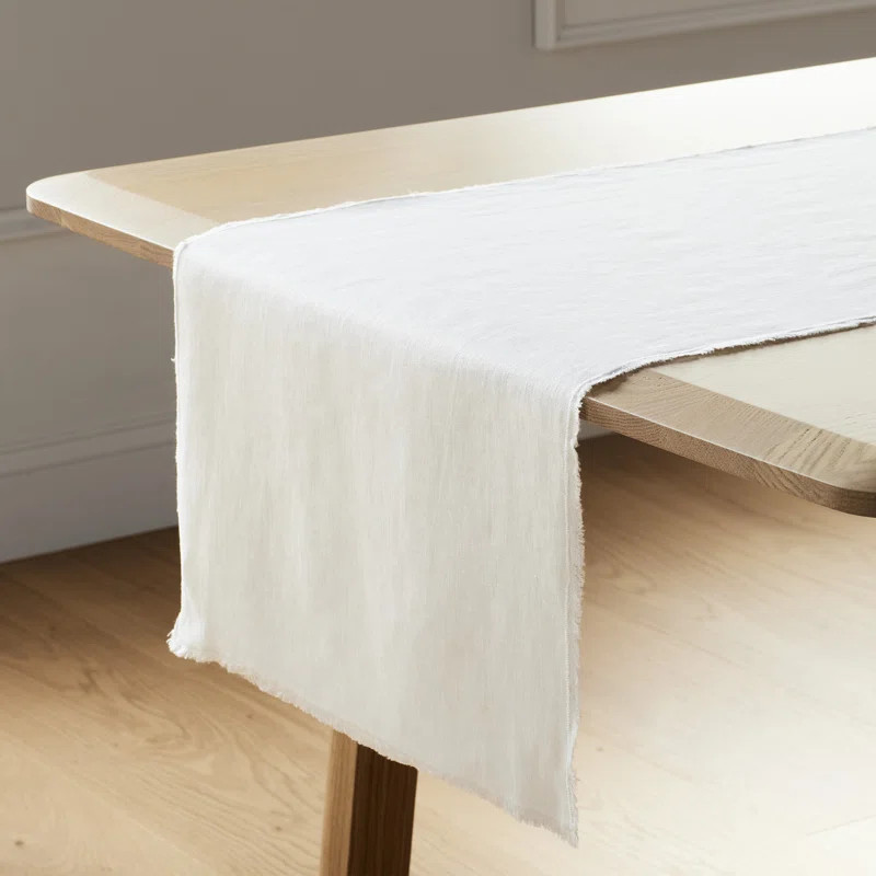 RE/FINE™ Zadia Linen Table Runner & Reviews | Wayfair | Wayfair North America