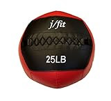 j/fit Medicine Ball, Red/Black, 25-Pound | Amazon (US)