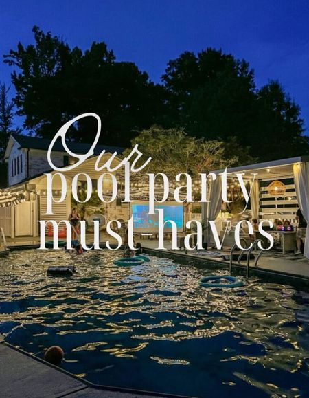 Some our favorite pool party must haves to entertain our guests!

#PoolParty #SwimmingPoolParty #BackyardParty #BeachParty #SwimmingPool



#LTKSeasonal #LTKSwim #LTKParties