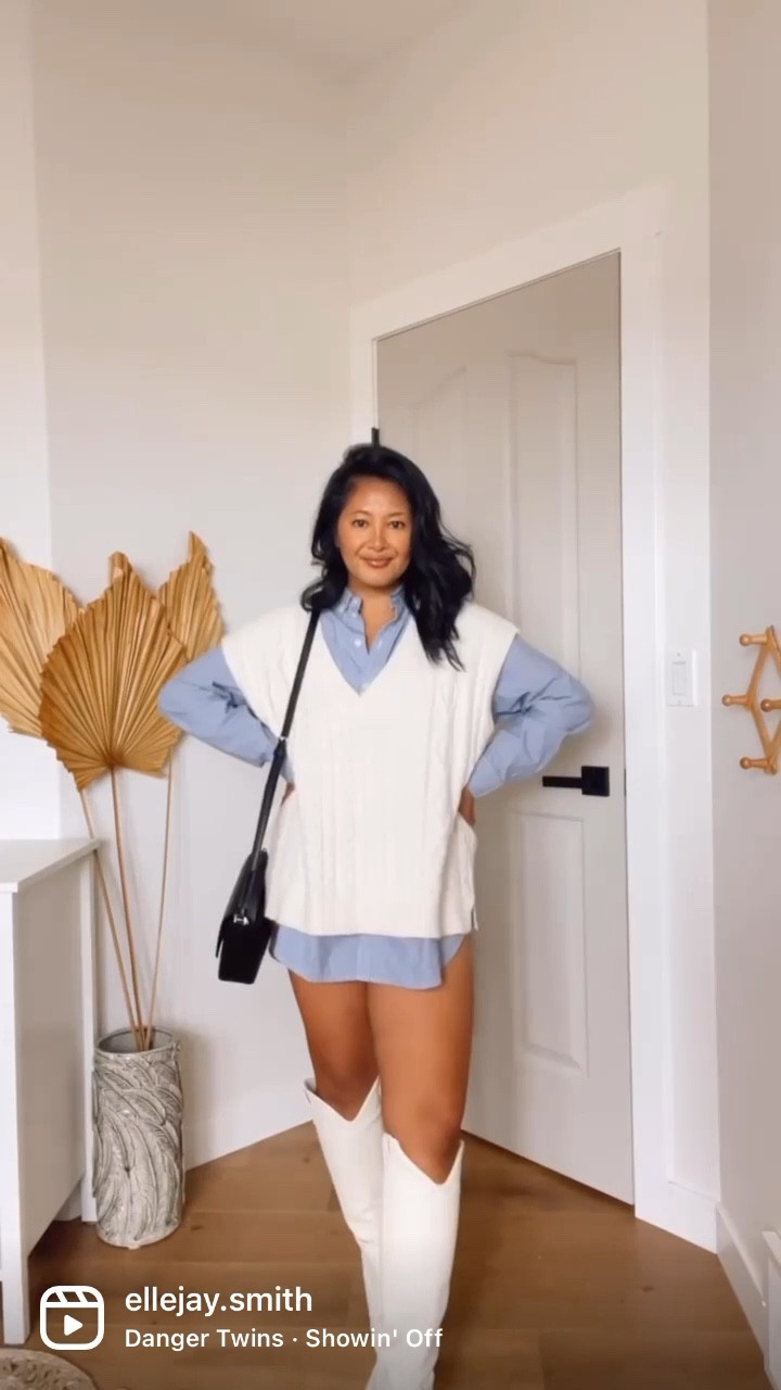 Love how versatile this oversized button up shirt is and perfect for transitioning from summer to fall!

#LTKSeasonal #LTKstyletip #LTKfit