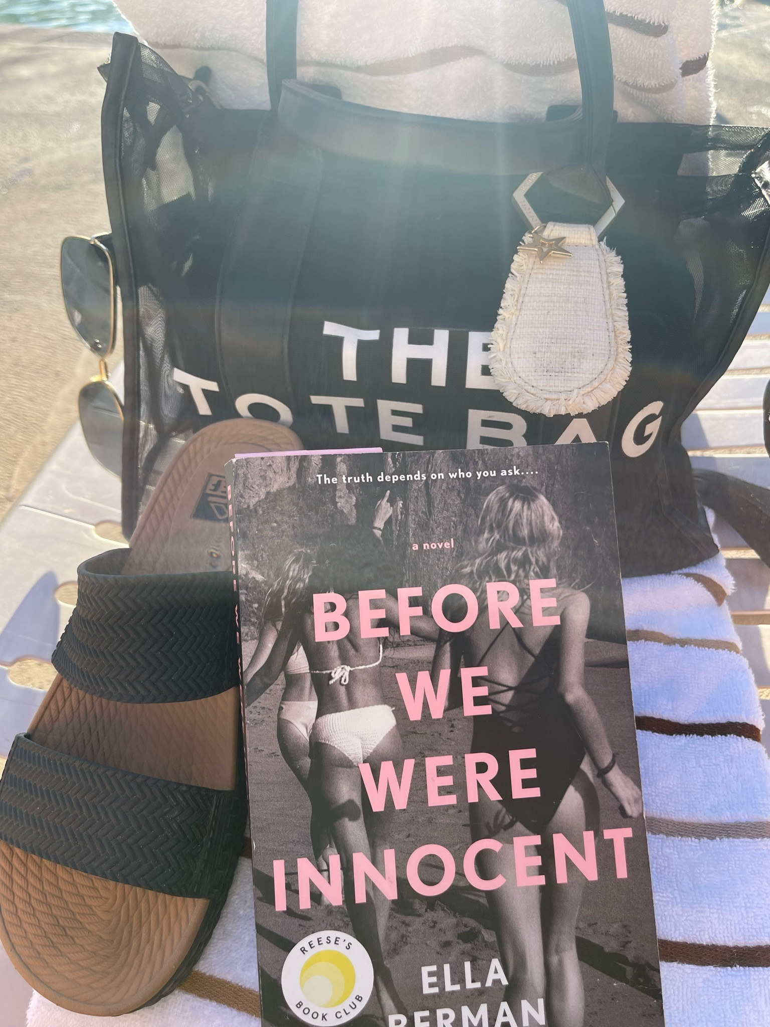 Beach necessities 

Book recommendation, sliders, slip on sandals, beach towel, beach tote, hat holder, sunglasses, visor, beach chair, beach umbrella.

#LTKFindsUnder100 #LTKTravel #LTKSwim