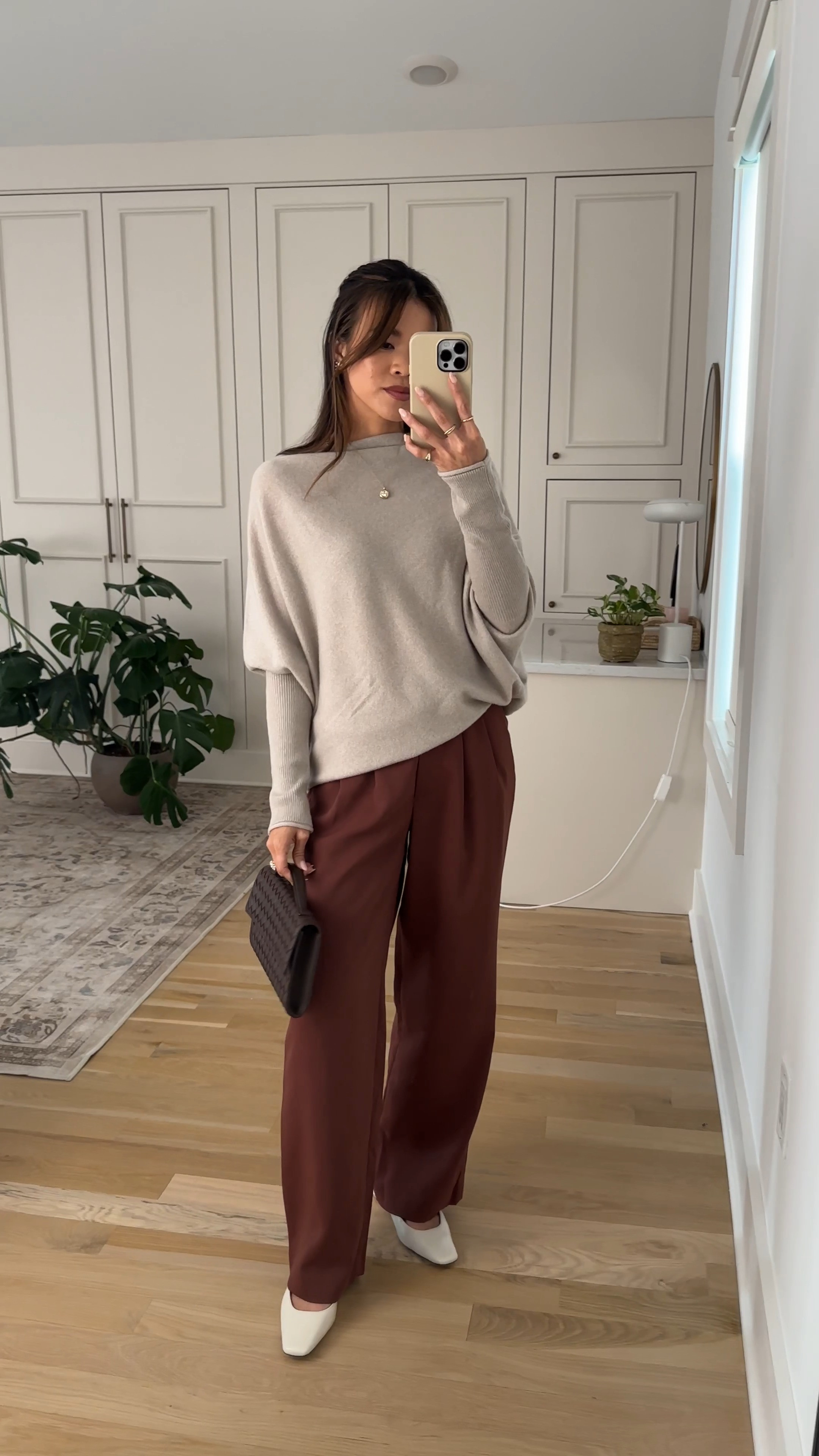 Fall workwear inspo. This @Quince sweater is so cute!

Sizing info:
-Quince 100% Mongolian Cashmere Asymmetric Draped Sweater (Size XS in Heather Cloud Beige) 
-Quince Stretch Crepe Pleated Wide Leg Pant (Size 0 short)

petite fashion, get dressed with me, outfit inspiration, ootd, nashville outfit, Nashville influencer, petite style, vacation style, casual outfits, mom style, petite pants, fall outfits, fall outfit info, fall pants, fall outfit idea, fall top, fall sweater, fall shoes, quince, summer top, fall sweater, pleated trouser, petite pleated trouser

#LTKootd #LTKPetite #LTKWorkwear
