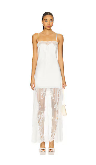 Show Me Your Mumu Celine Dress in White. - size M | Revolve Clothing (Global)