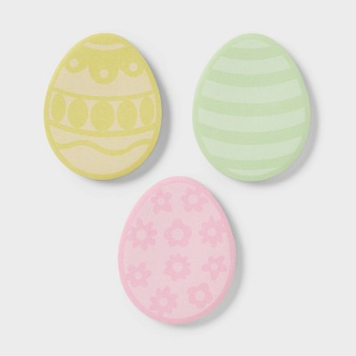 3ct Easter Egg Sticky Notes - Spritz™ | Target