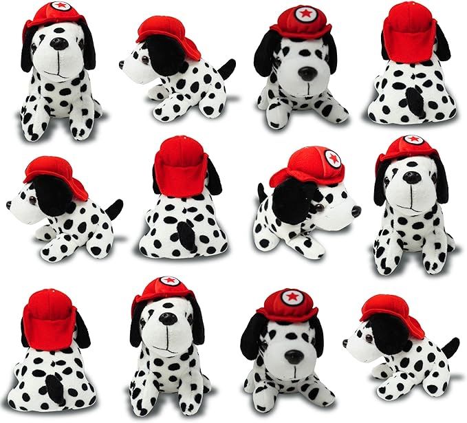 4E's Novelty Dalmatians Stuffed Animals, Soft Plush Dalmation Dogs (12 Pack) Marshall Puppy Plush... | Amazon (US)