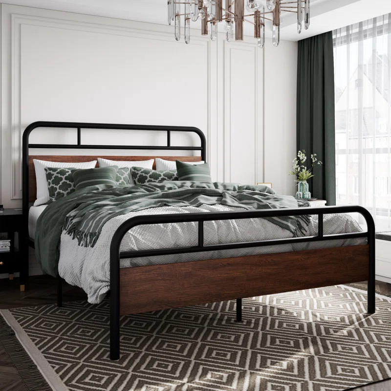 Milligan Metal Frame Platform Bed | Wayfair North America