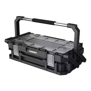 Husky 22 in. W 22-Compartment Connect Cantilever Small Parts Organizer 230379 - The Home Depot | The Home Depot