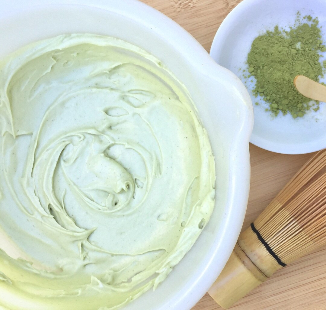 Matcha Green Tea Organic Body Butter |  Fair Trade Whipped Shea + Ceremonial Grade Matcha | Etsy (US)