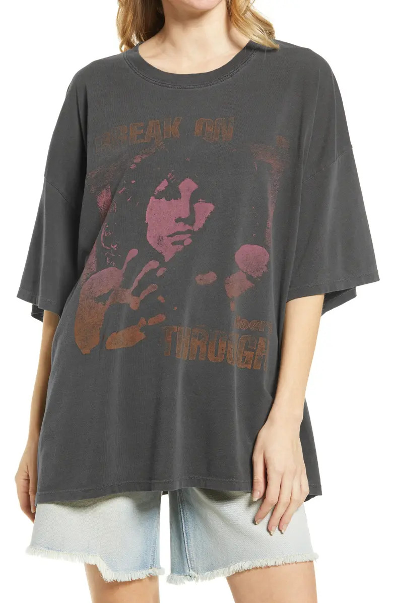 The Doors Break On Through Oversize Graphic Tee | Nordstrom