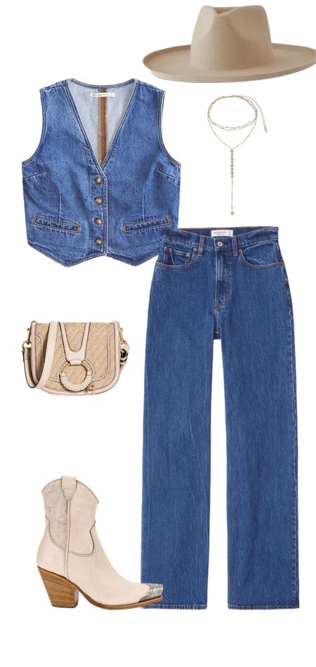 Can’t go wrong with a denim on denim moment! Added in a fun western flare to this look.

Dress Up Buttercup
Dressupbuttercup.com

#LTKstyletip #LTKSeasonal #LTKshoecrush