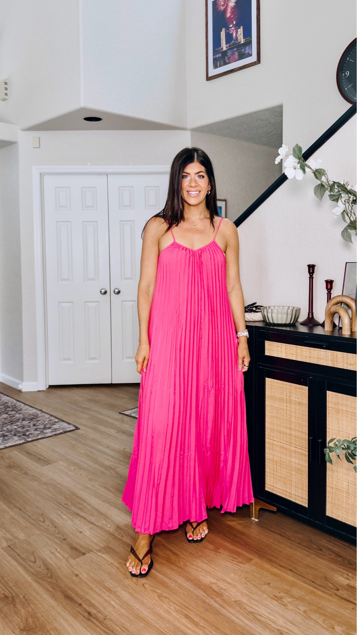 In a medium vacation maxi

#LTKTall #LTKWedding #LTKMidsize