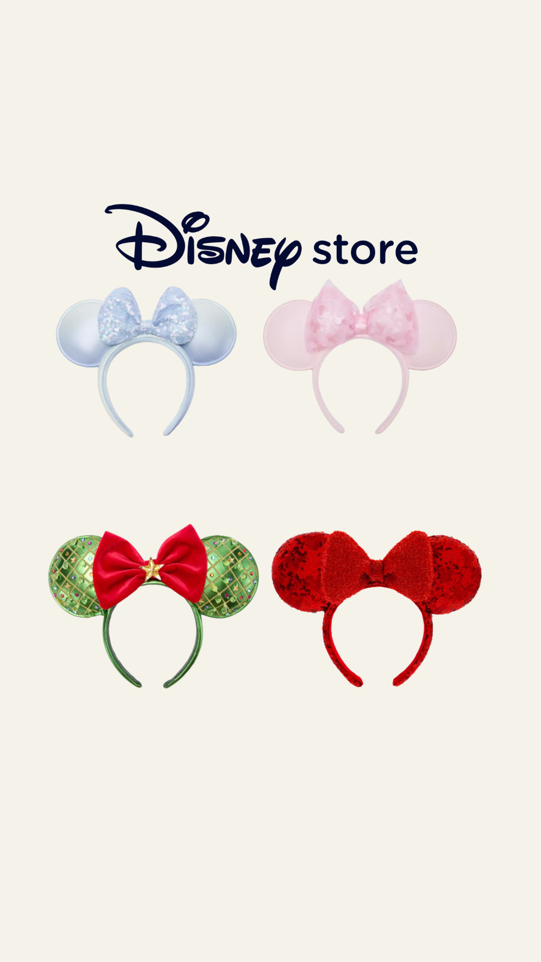 My latest Disney Store ears obsessions! 

 #LTKHoliday #LTKSeasonal #LTKFindsUnder50