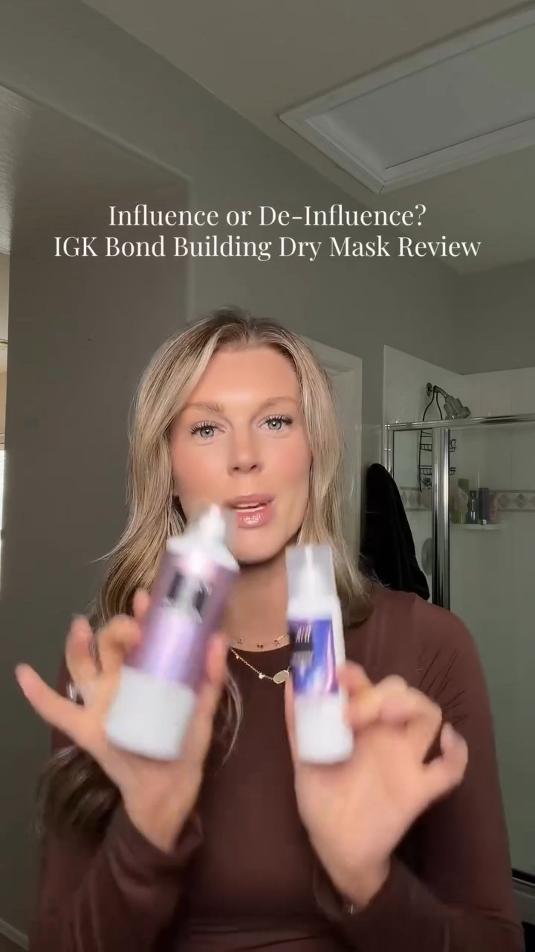 The hype over the igkhair Bond Building Dry Hair Mask is intense, and I hate to admit that it may be worth the hype. 
My 2nd day hair soaked it up and left it feeling soft and the SHINE ✨ 
Very interested to see how the Scalp Serum performs overtime!

#igkhair #igk #igkhairproducts #thinhair #damagedhaircare