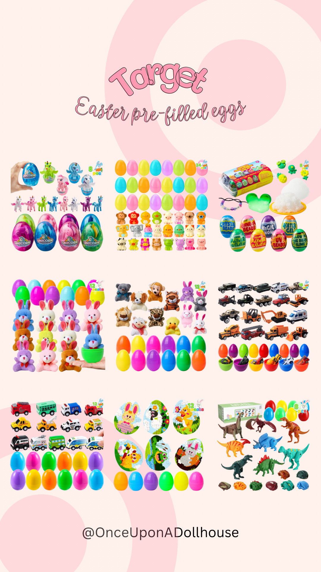 Target Easter Pre-filled Eggs! 

#LTKHome #LTKKids #LTKSeasonal