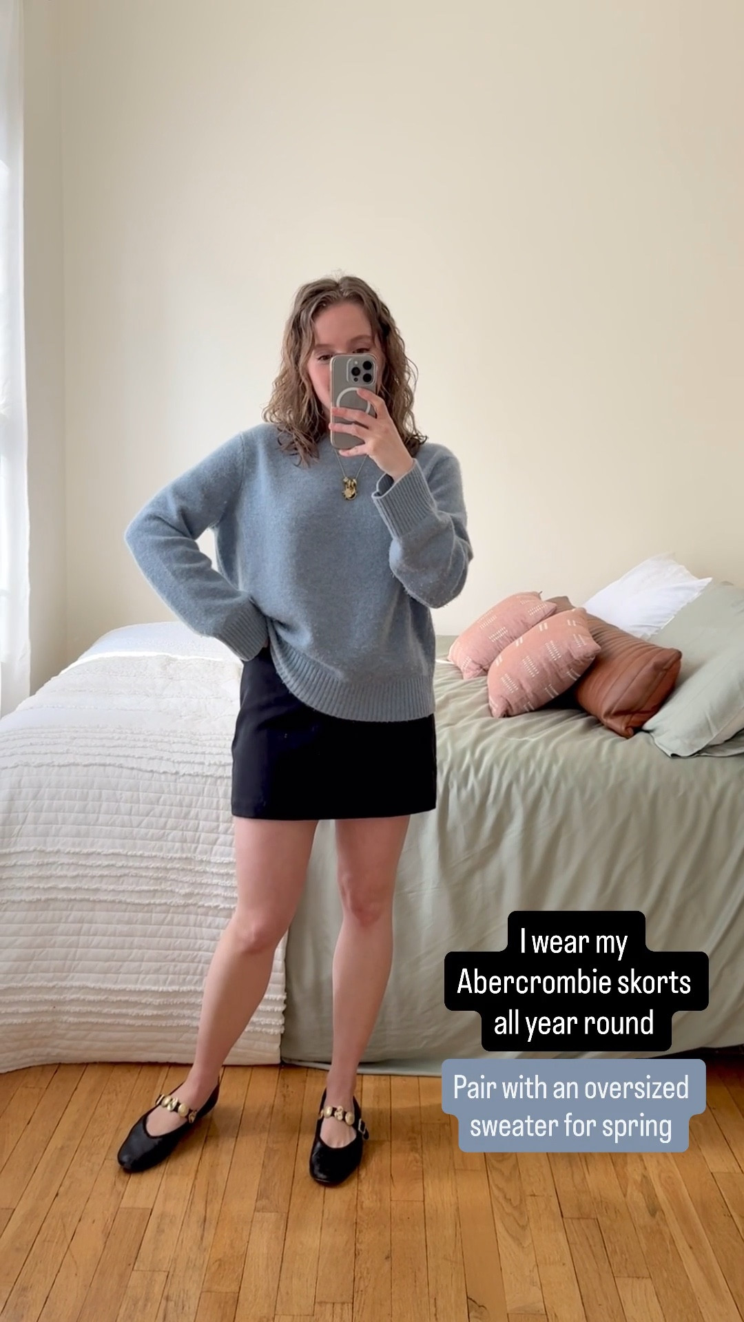 Abercrombie skort outfit. (Size up 1) code AFKATHLEEN for stackable sale use sweater is Mongolian cashmere. Xs & free shippingg

#LTKSaleAlert