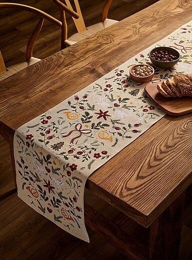 Winter enchantment tapestry table runnerSee available sizesChristmas Collection | Simons