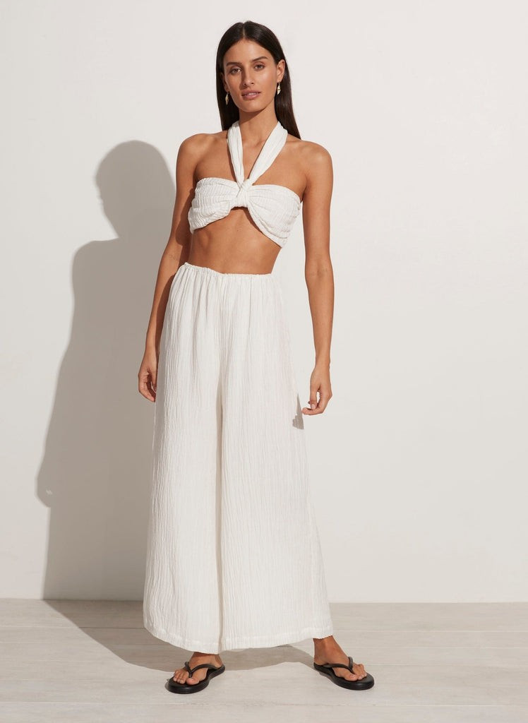 Rupina Pants White | Faithfull (AU)