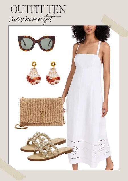 Gorgeous white dress perfect for a beach dinner date. 

#LTKSeasonal #LTKFind #LTKstyletip