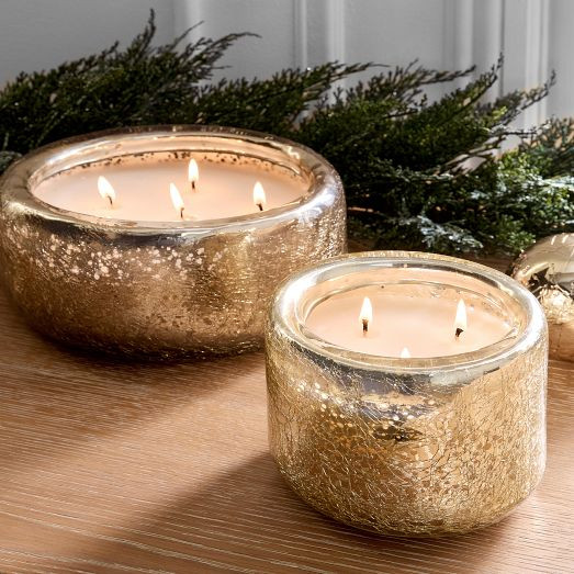 Shimmer Metallic Candles | West Elm (US)