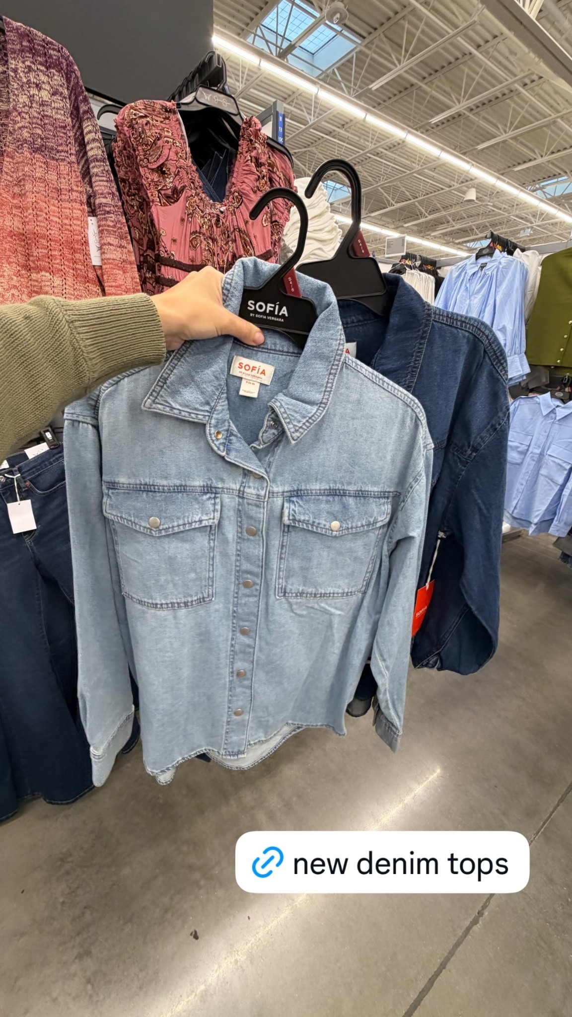 New denim snap shirts from Walmart! 10/10 ￼

#LTKSeasonal #LTKOver40