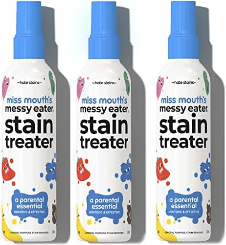 HATE STAINS CO Stain Remover for Clothes - 4oz 3 Pack of Newborn & Baby Essentials - Miss Mouth's... | Amazon (US)